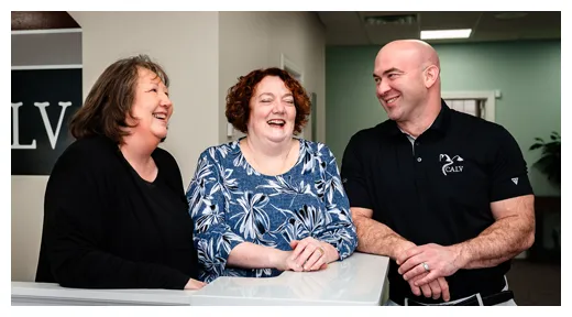 Chiropractor Lantern Lane Conyngham PA Dan Gavio With Staff Contact Us